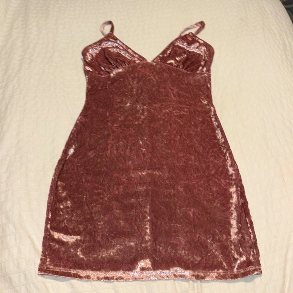 Pastel pink short dress